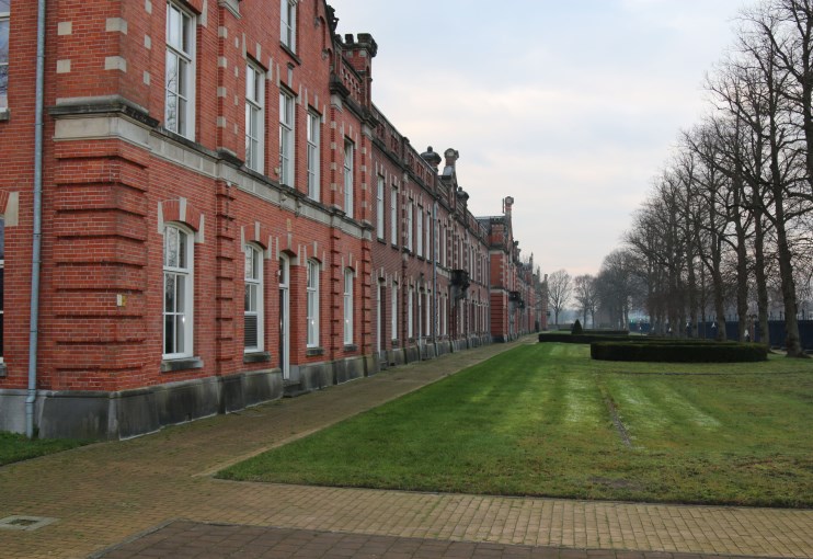 De monumentale panden van de Johan Willem Frisokazerne in Assen 