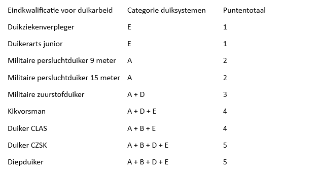 De hoogte van de duiktoelage wordt bepaald door het aantal punten te vermenigvuldigen met €295,80. De toelage is voor 100% pensioengevend.