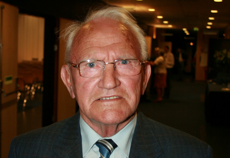Wim Wassing tijdens de Algemene Vergadering in 2008.